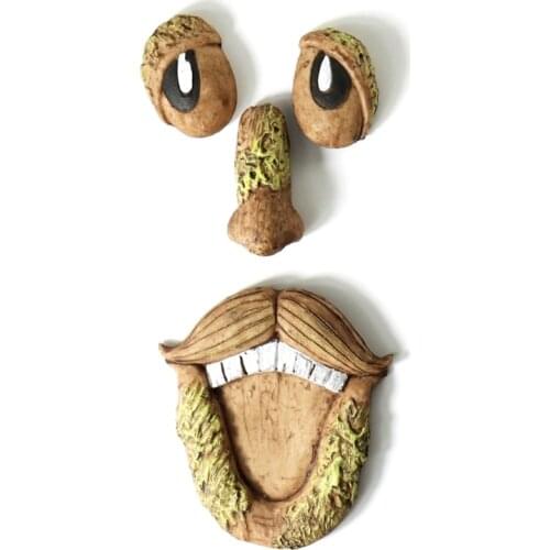 Amusing Easter Tree Decoration Hanging Tree Old man Face Garden Decoration 2021