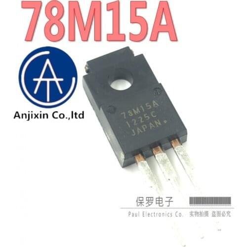 10pcs 100% orginal new real stock Three-terminal regulator UPC78M15AHF 78M15A TO-220F