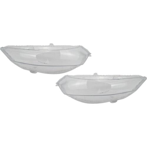 2X Car Front Left/Right Headlights Transparent Cover Glass Lampshades Lamp Shell for Honda Spirior 2009-2013