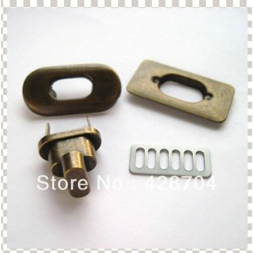 20sets Turn locks in - antique brass