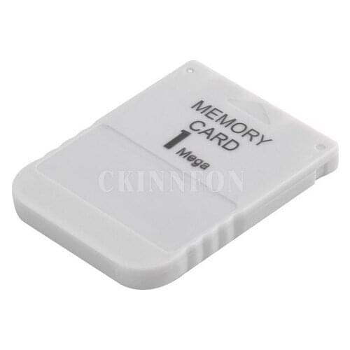 200pcs Memory Card 1 Mega Memory Card For Playstation 1 PS1 PSX Game Useful Practical Affordable White 1M 1MB