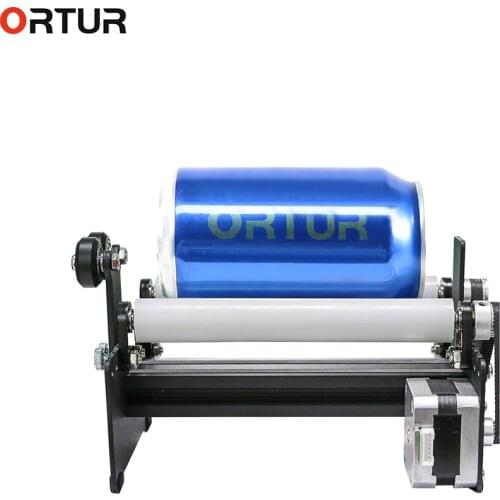 2020 3d Printer Ortur Laser Master/ Laser Master 2 Supported Ortur-YRR Automatic Rotary Roller Engraving on Cylinder Hook Face