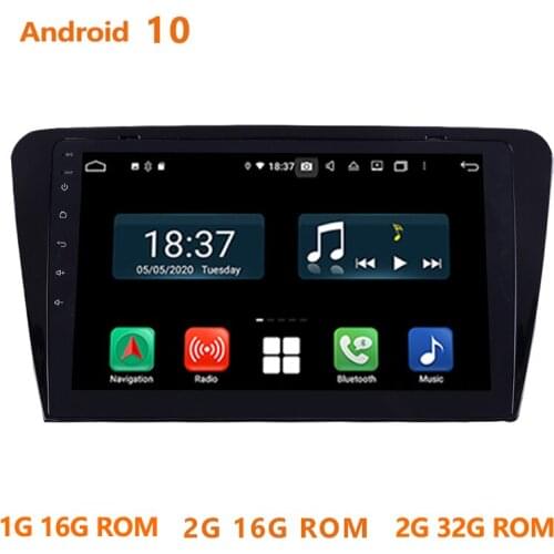 JOYINCAR for Skoda Octavia A7 2013-2018 Car Radio Multimedia MP5 DVD Player GPS Navi 2 din Android 10.0 2GB+32GB 9inch