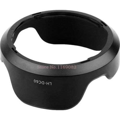 Lens Hood For PowerShot SX30 SX20 SX10 SX1 LH-DC60 Black 54mm SX40 SX40IS