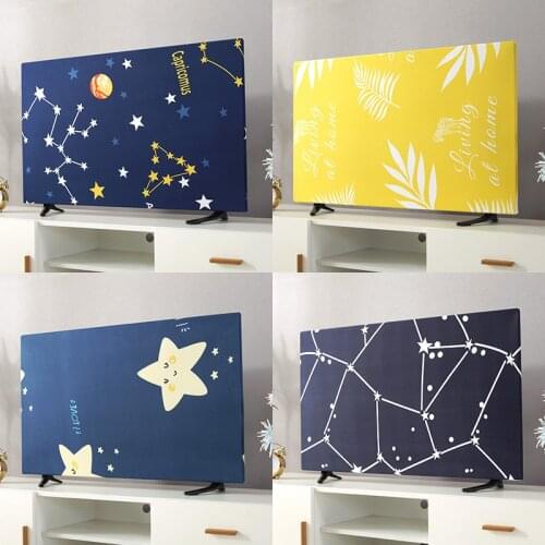 19 To 70 Inch TV Screen Dust Proof For Cover Living Room High Quality Soft Elastic Fabric Television Case lcd TV Decorations