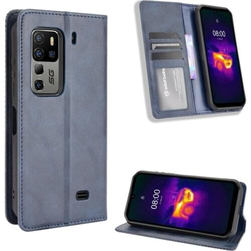 Case For Ulefone Armor 11 5G Wallet Premium Leather Magnetic Case Cover With Card Holder And Kickstand For Ulefone Armor 11T