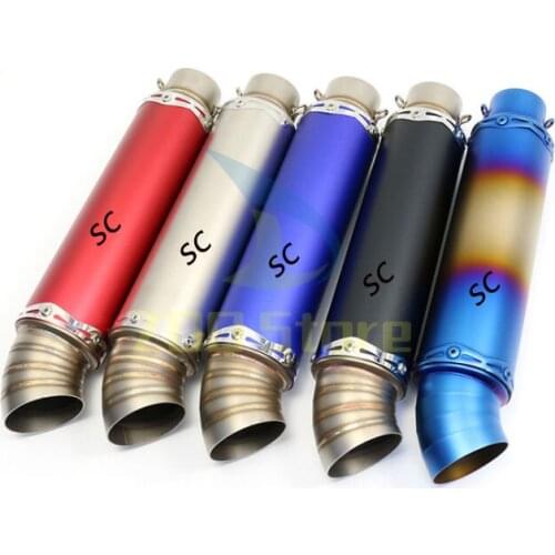 For Motorcycle Muffler Exhaust Pipe Motorcross DB Killer For Yoshimura BMW S1000RR YZF MT09 NMAX155 Honda Kawasaki Z1000 Z800