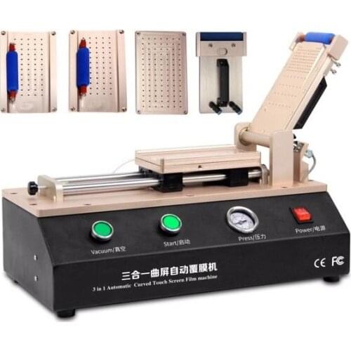 LY 973 V.3 TBK 7 Inches Semi-Auto Vacuum OCA film laminator 220V/110V with 5 moulds universal S6 S6+ S7 S8/S8+ Edge