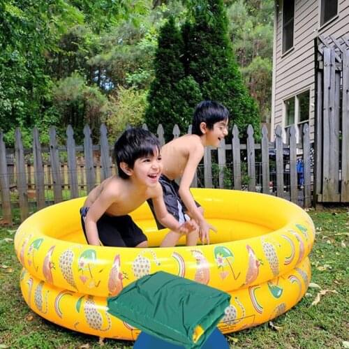Newly Inflatable Family Swimming Pool Children Leisure Outdoor Lawn Playing Pineapple Pool Summer Interesting Day