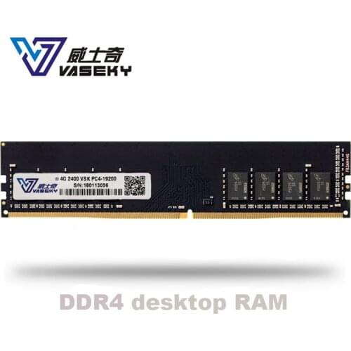 Vaseky DDR4 240Pin 4GB 8GB 16GB PC Memory RAM Memoria Module Computer Desktop PC4 2400MHZ 2133MHZ 2666MHZ 3200MHZ