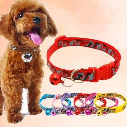 2pcs/lot Pet neck bell cat collar cute cat small dog dog kitten jewelry adjustable dog necklace collar