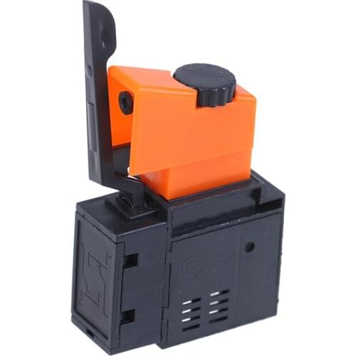 FA2/61BEK Lock On Power Electric Hand Drill Speed Control Trigger Switch 220v6a
