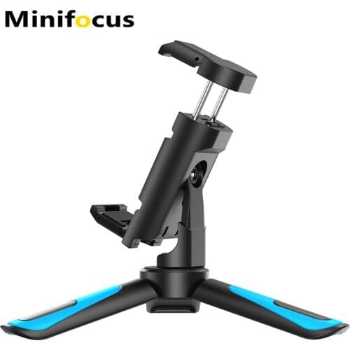 Mini Portable Folding Plastic Stand Tripod Phone Tripod Universal Phone Clamp Bracket Smartphones Holder Clip for xiaomi,huawei