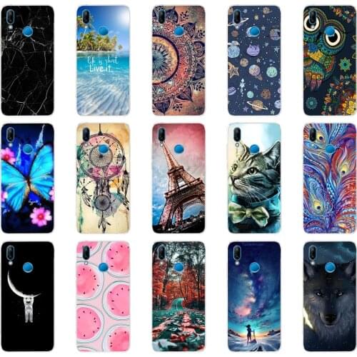 Q silicone case for huawei Nova 3 3i case soft TPU Back phone cover for Nova3 nova3i INE-LX2 INE-LX9 funda cover Coque bumper