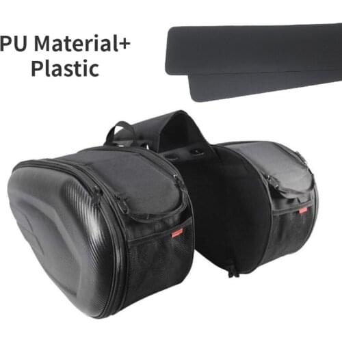Motorcycle Saddlebag Tail Bag Rear Back Bag Seat Helmet Bag Waterproof Motorbike Motorcycle Bike Luggage Saddle Bag 36L-58L