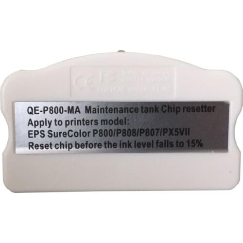 Maintenance Tank Chip Resetter For Epson SureColor P800 Printer Waste Tank Chip Resetter