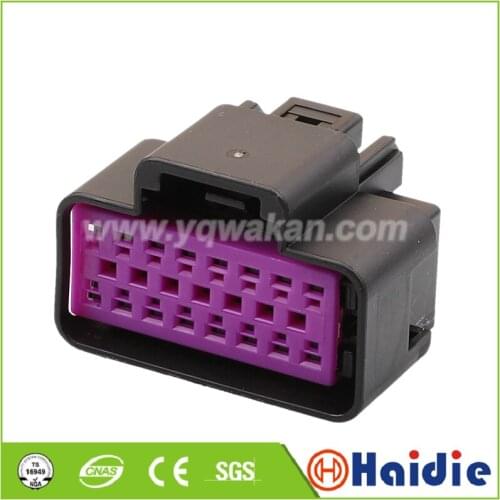 2sets 16pin auto wiring harness plug cable electric plug connector 15332177