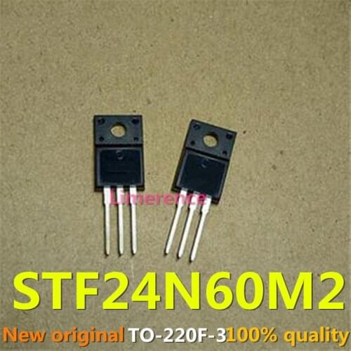 5pcs STF24N60M2 TO-220F 24N60M2 TO220F 24N60C3 STF24N60 24N60 24A 600V TO-220