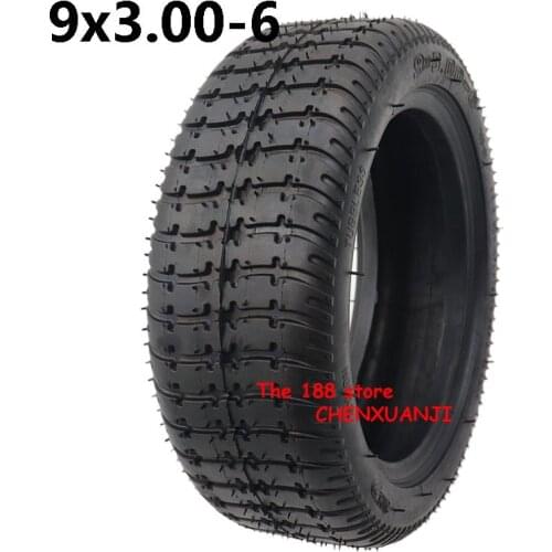 9x3.00-6 Vacuum tires 9 Inch Tubeless Tire for Mini Bike Electric Vehicle Scooter 9*3.00-6 Wear-resisting Tyre