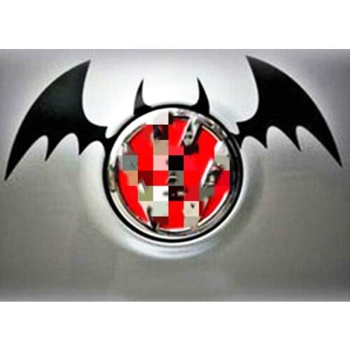 Aliauto Funny Bat car Stickers and Decal Logo Decotration car styling for Toyota Volkswagen skoda Honda BMW Buick Benz Lada