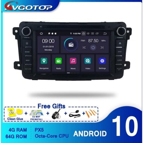 AVGOTOP 2+16GB/4+64GB Android 9 Bluetooth GPS Car Player Multimedia For MAZDA CX9 2009-2015