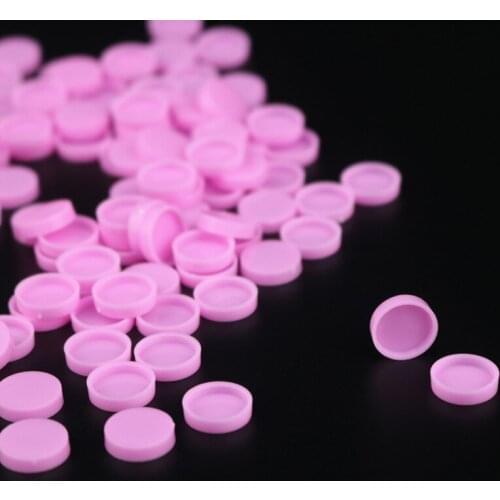 Glue delay cup beauty eyelash grafting aids for eyelash extension glue cup 100 pcs to extend the use time of glue