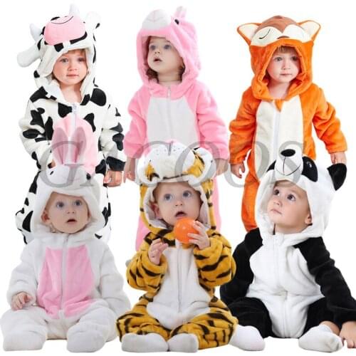 Baby Rompers Boys Girls Clothes New Born Baby Costume Jumpsuits Infant Onesies Winter Stich Pajamas roupas de bebe recem nascido