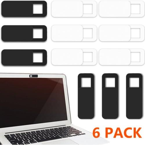 WebCam Cover Shutter Magnet Slider Universal Antispy Camera Cover For Web Laptop iPad PC Macbook Tablet lenses Sticker