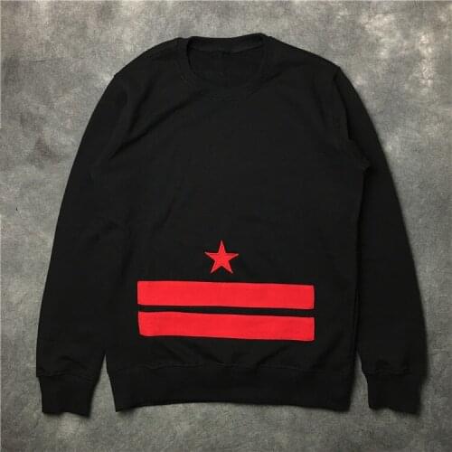 New Baolideng Men star striped patch gentleman Hoodies Hoody hooded Sweatshirts velvet Cotton Drake Thicken Fleece #E13