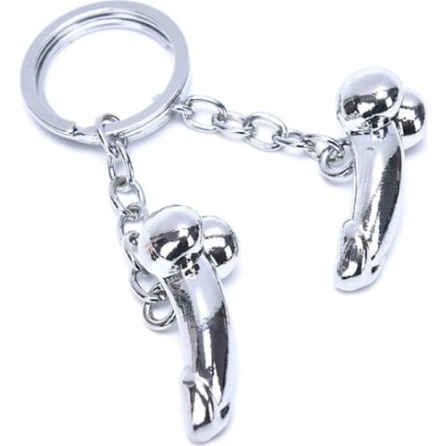 Male Organ Personality Key Penis Chain Men And Women Couple Fashion Keychain
