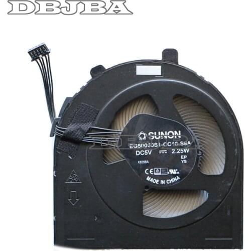 New cpu fan for lenovo thinkpad e480 e580 cpu cooling fan eg50050s1-cc10-s9a