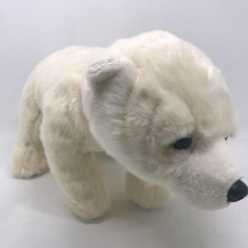 Original Polar Bear Simulation Animal Stuff Plush Toy Doll Children Birthday Gift