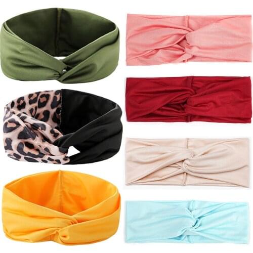 1PCS Leopard Hair Holder Hairbands Fleece Bow Animal Ears Headband For Women Girls Turban Fashion Hair Accessories
