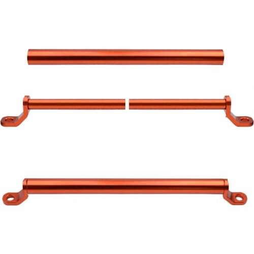 Motorcycle Electric Bike Handlebar Extender Adjustable Aluminium Driving Light Extension Bracket Phone Holder Charger Handlebar