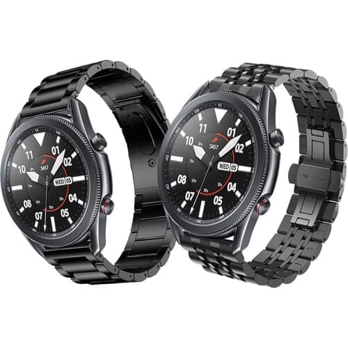 For Samsung Galaxy Watch Classic Metal stainless steel Band 41 45mm Strap for Gear S3 Classic&Frontier Bracelet Watchbands