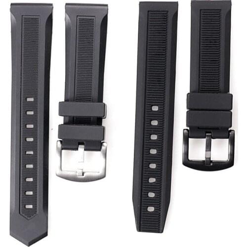 20mm22mm Silicone Rubber Watch Strap For TAG Heuer Aquaracer Carrera Monaco F1 MenS Sports Watch Band Wristband Bracelet Belt