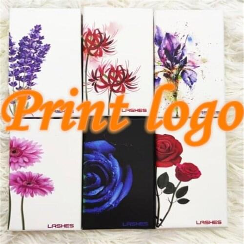 Eyelash Packaging Wholesale Rectangle Lashes Case New Lash Boxes With Trays 25mm Mink Lashes Box Valentines day pull box