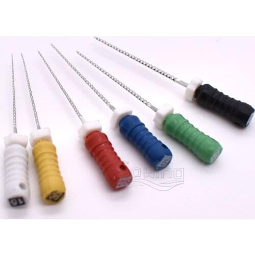 Dental Materials High Quality Stainless Steel 21mm K Files Dental Endo Files Hand Use