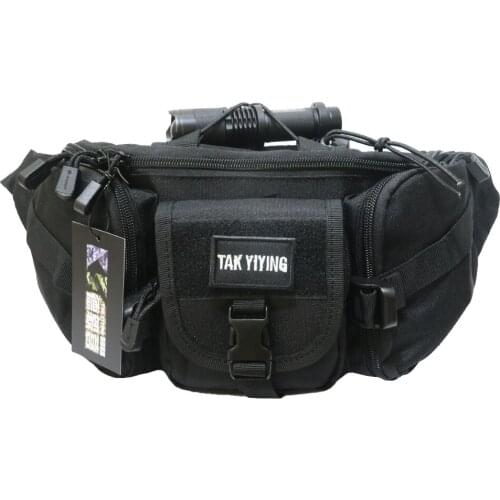 TAK YIYING Tactical Molle Bag Waterproof Waist Bag Fanny Pack Hiking Fishing Sports Hunting Waist Bags Tactical Sports Bag Belt