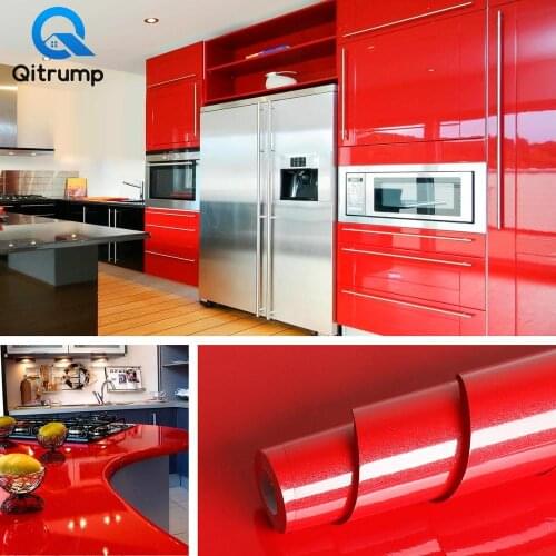 Waterproof PVC Vinyl Film Self Adhesive Wallpaper for Bathroom Kitchen Cupboard Desktop Contact Paper Wall Stickers Room Decor