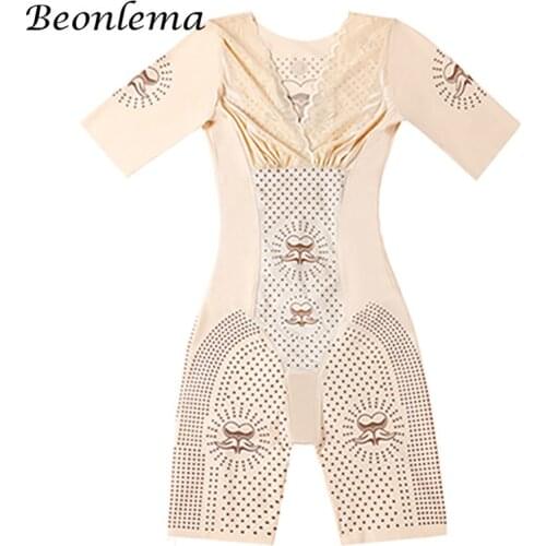 Bodysuits Belly Sheath Womens Underwear Body Shapers Push up Slimming Belly Shapewear Lose Weight Plus Size Sexy Lingerie 2021