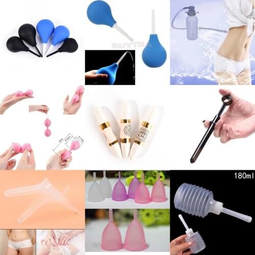 18 STYLE Anal Vaginal Cleaner Medical Silicone Ball Enema Cleaning Douche Body For Men And Women Adultes Health Cleaner