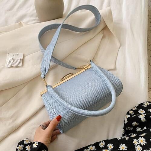 2020 new fashion super texture fashionable armpit Bag Fashion autumn winter fashion handbag single shoulder bag womens Leather
