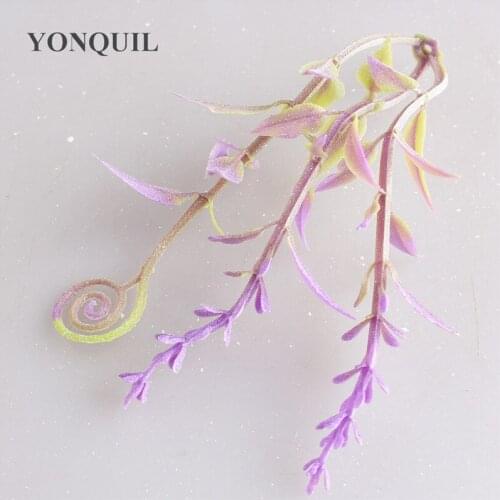 50PCS Home Wedding Decoration Scrapbook Christmas Decorative Flower Wreath Artificial Plants DIY Garlands Material Fake Grass