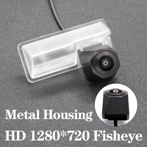 HD 1280*720 Fisheye Metal Housing Car Reversing Rear View Camera For Geely GX7 GLEagle GX7 Emgrand X7 2012~2015