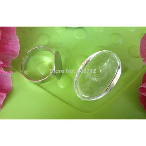 Free shipping !! 16x22mm Oval Bubble Liquid Rings,glass bubble rings,Globe Bottle Rings,glass globe rings