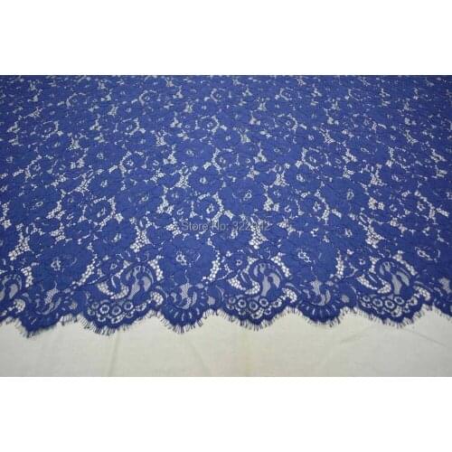 High quality Eco friendly full african guipure lace fabric water soluble chemical lace in 150CM width