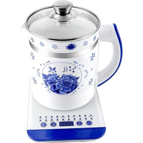 Electric kettle Full automatic multi-functional electric ceramic boiling tea pot, black camellia teapot