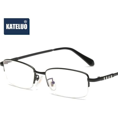 KATELUO 2020 Computer Goggles Anti Blue Light Fatigue Radiation-resistant Men Glasses Optical Spectacles Frame Clear Eyeglasses