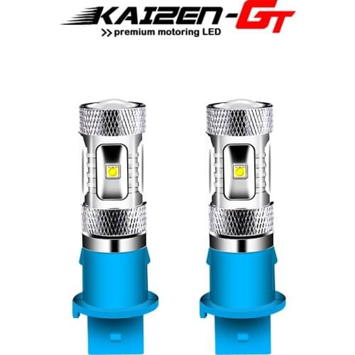 Error Free Xenon White 12V PH16W LED Backup Reverse Light Front Turn Signal Light DRL Bulbs For Volvo XC90 B70 XC70 Audi BMW etc